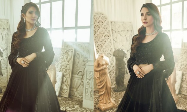 Rabab Hashim’s new photos in all black dress will surely steal your heart