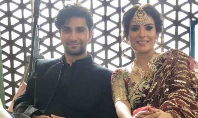 Resham and Ahad Raza Mir’s photo makes round on social media