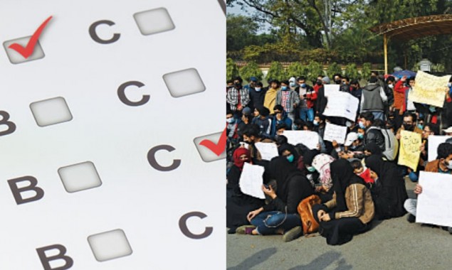 Students Demand Online Exams and Fee Reduction