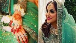 Nadia Khan shares wedding pictures