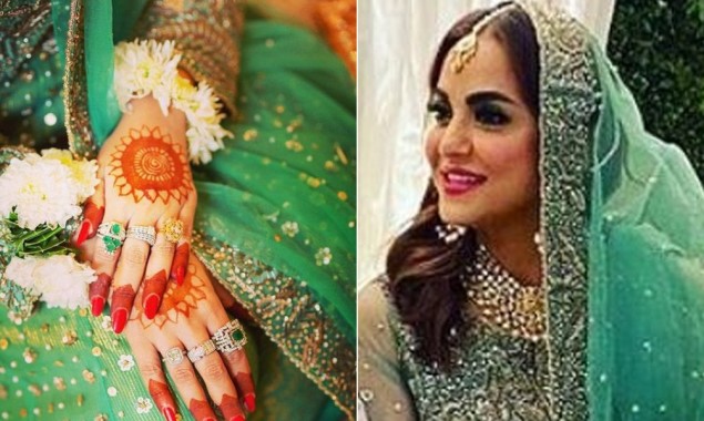 Nadia Khan shares wedding pictures