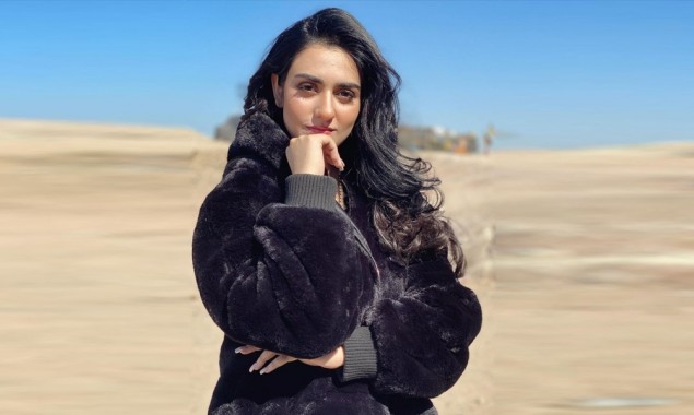 Photos: Sarah Khan wears husband Falak Shabir’s jacket