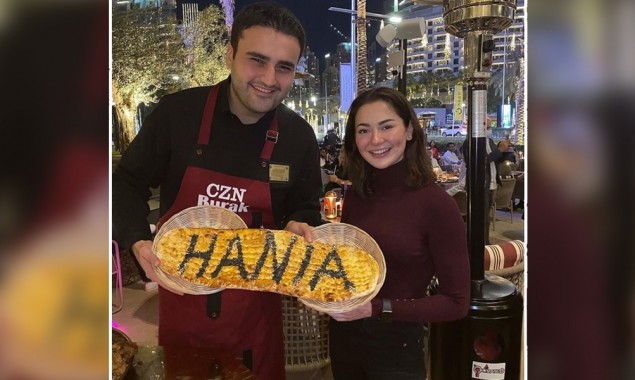 Hania Aamir Meets Turkish Chef Burak Özdemir in Dubai
