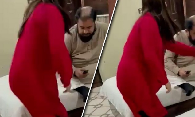 What were Hareem Shah and Mufti Qavi doing before slap scandal? Watch videos