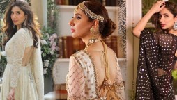 Mahira Khan in backless dresses