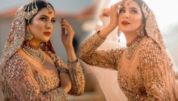 Areeba Habib bridal shoot