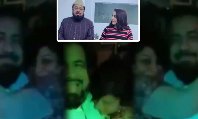 WATCH: Hareem Shah exposes Mufti Qavi dancing with a girl inappropriately