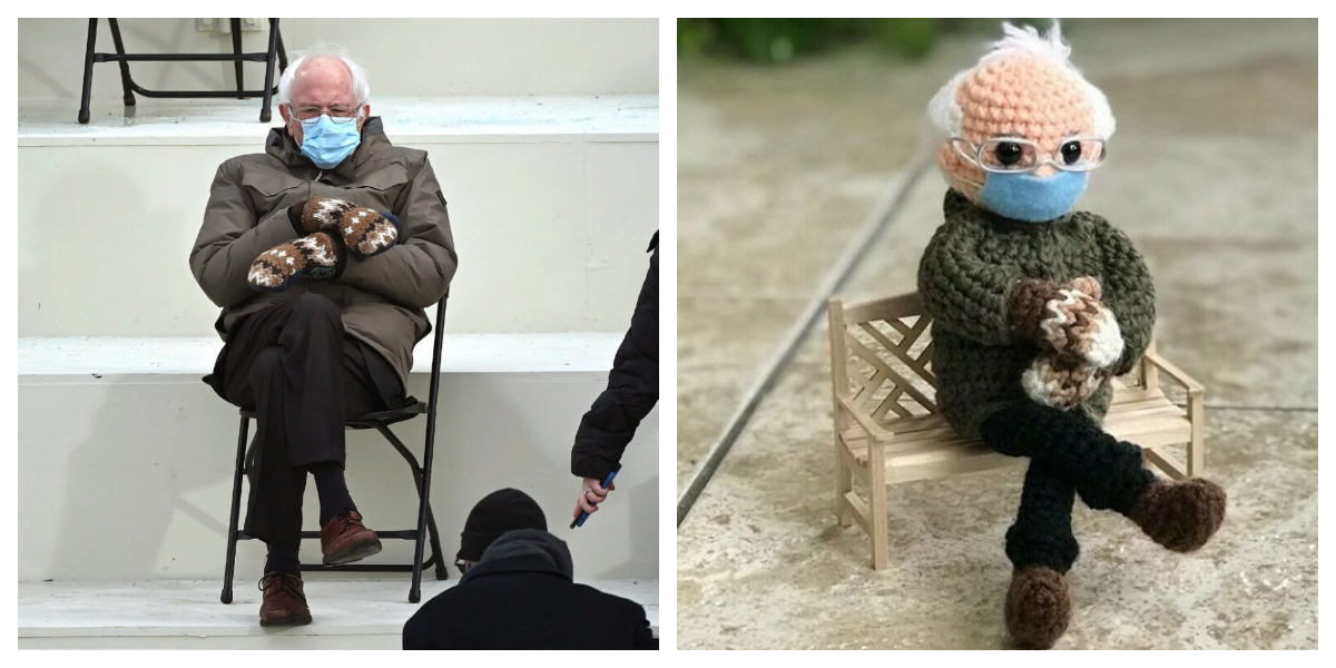 Doll Inspired By Bernie Sanders' Viral Image Sells For $20,000