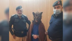New Year: Man Arrested For Scaring People With Wolf Mask