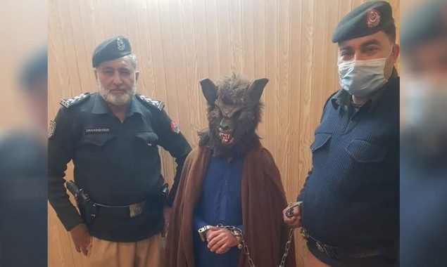 New Year: Man Arrested For Scaring People With Wolf Mask