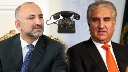 FM Qureshi, Afghan Counterpart Discuss Afghan Peace Process