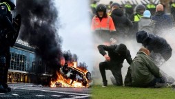 Netherlands: Protest Against COVID Curfew Turns Violent After Looting And Vandalism