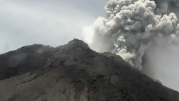 Indonesia: Volcano Eruption Spews Ash Clouds, Unleashes Lava River