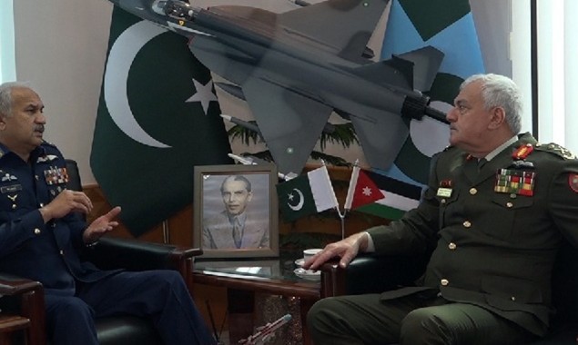 Jordanian Joint Chiefs of Staff Offers PAF Full Cooperation In Various Field
