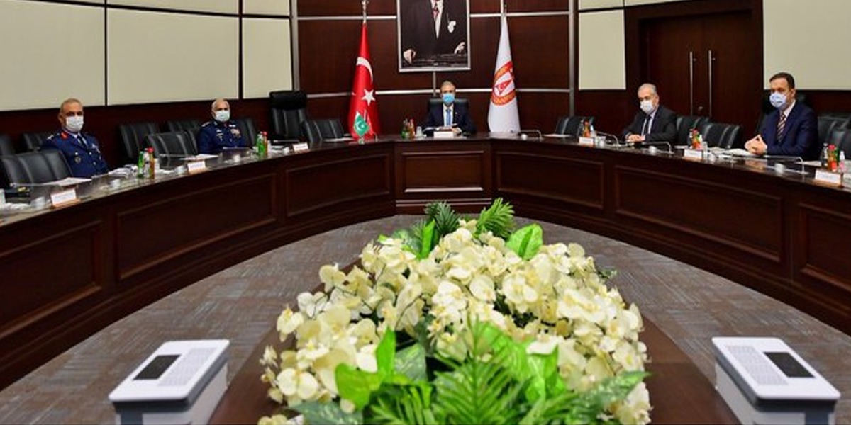 Chief Of Air Staff Calls On Head Of Presidency For Turkish Defence Industries