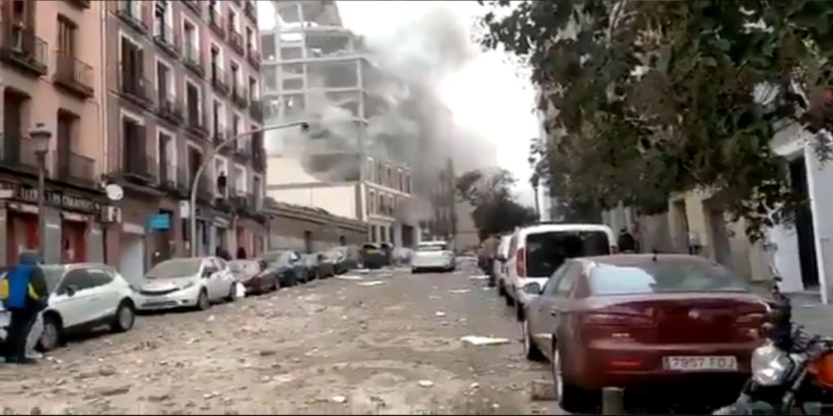 Spain: Massive Explosion Reported In Central Madrid