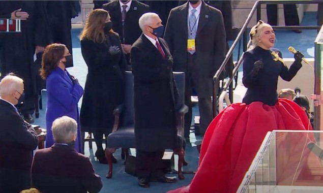 Biden Inauguration: Lady Gaga Sings American National Anthem At Ceremony
