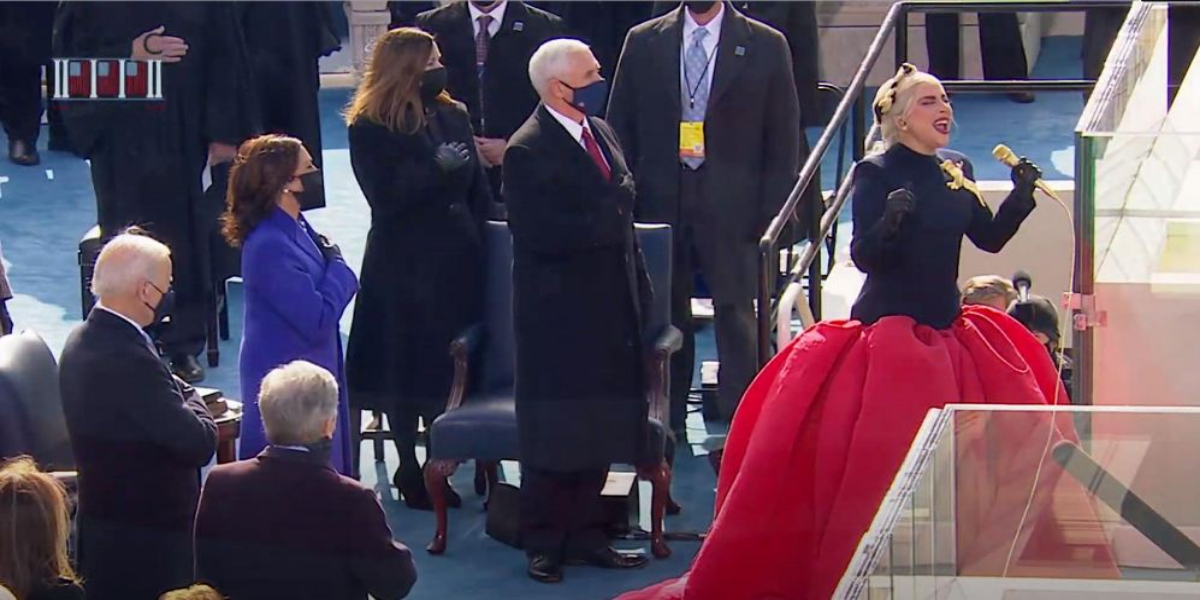 Biden Inauguration: Lady Gaga Sings American National Anthem At Ceremony