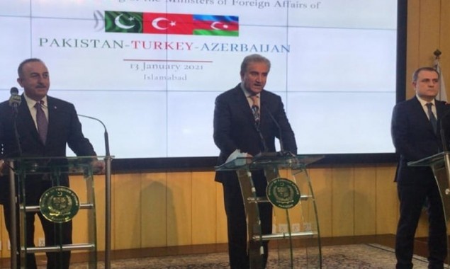 Pakistan, Turkey, Azerbaijan Pledge To Promote Mutual Cooperation In Various Fields
