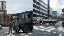 Biden's Inauguration: Washington DC Turns Into Occupied Military Zone Like Baghdad