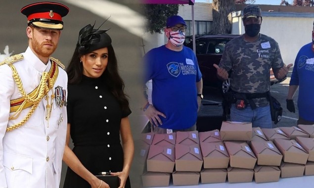 Prince Harry, Princess Meghan Donate Meals To Veterans On Martin Luther King Day