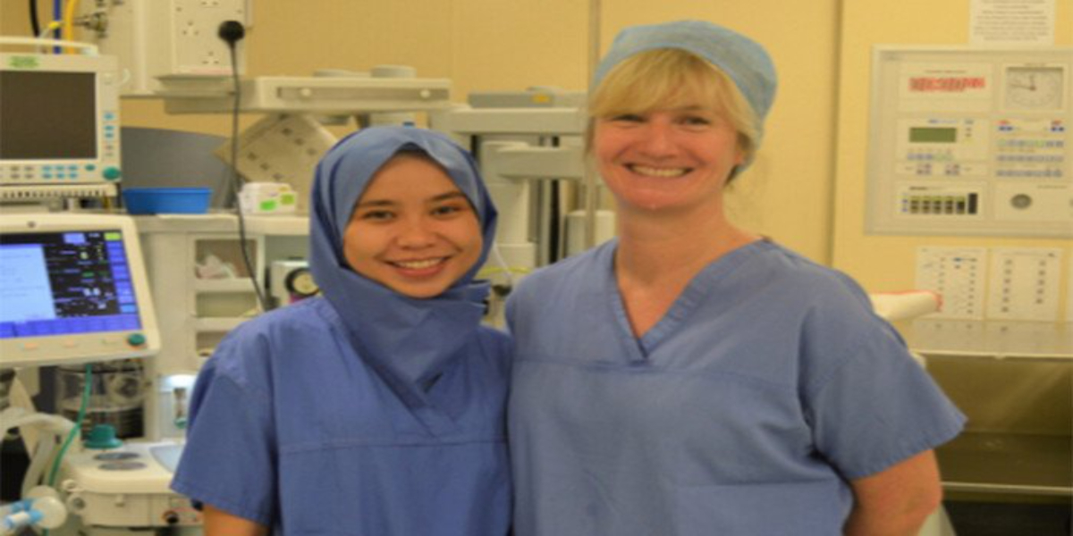 doctor invents disposable headscarves