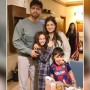 Cute Family pictures of Fahad Mustafa and Sana Fahad
