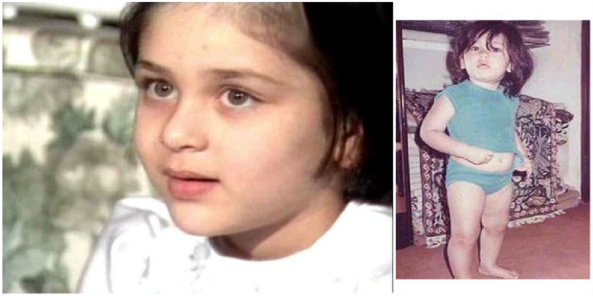 Kareena Kapoor childhood pictures