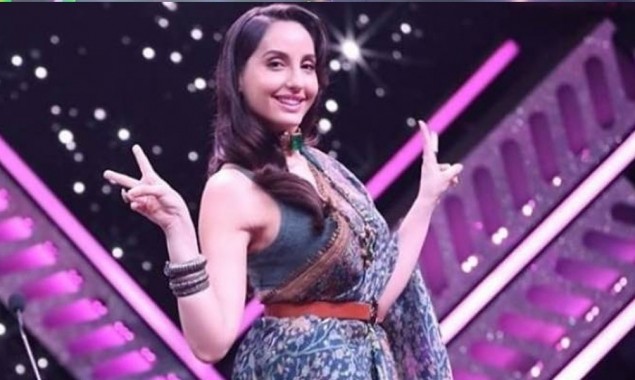 Nora Fatehi slays in bold dress embellished with pearls