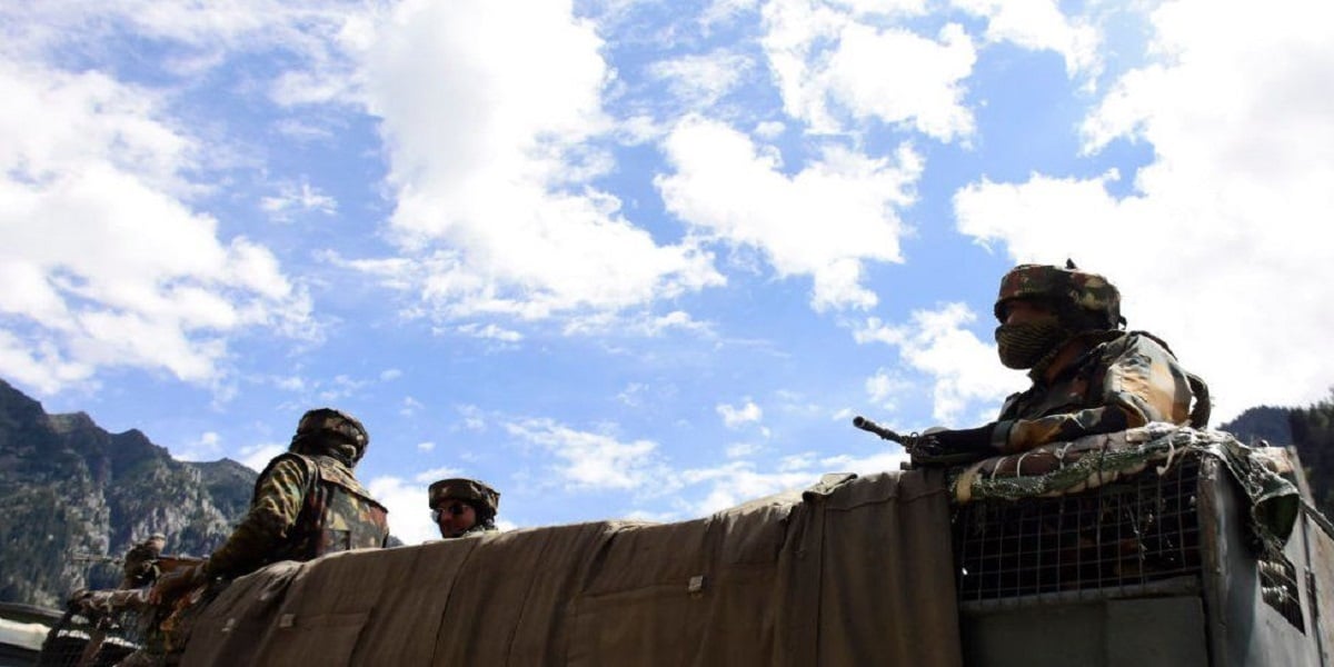 China India Ladakh border