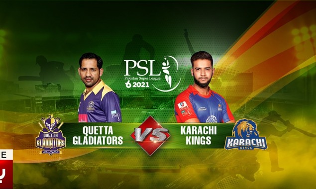 Karachi Kings need 122 runs to win against Quetta Gladiators