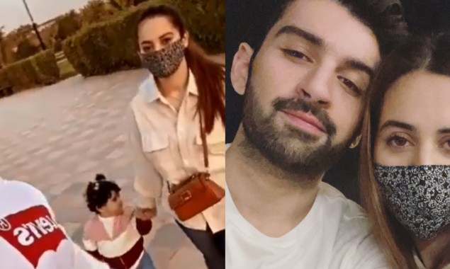 Aiman Khan, Muneeb Butt Spend Quality Family Time Together