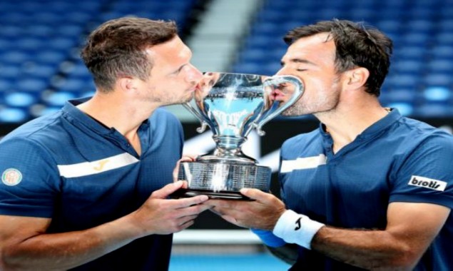 Ivan Dodig, Filip Polasek win Australian Open men’s doubles 2021
