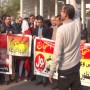 Journalists protest in front of parliament house against chairman PEMRA