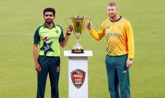 Pak vs SA: Trophy of the T20I series revealed