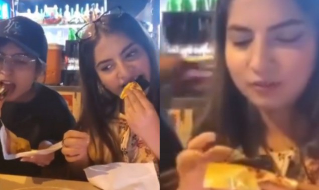 Dananeer aka pawri girl criticized for eating paan in the wrong way