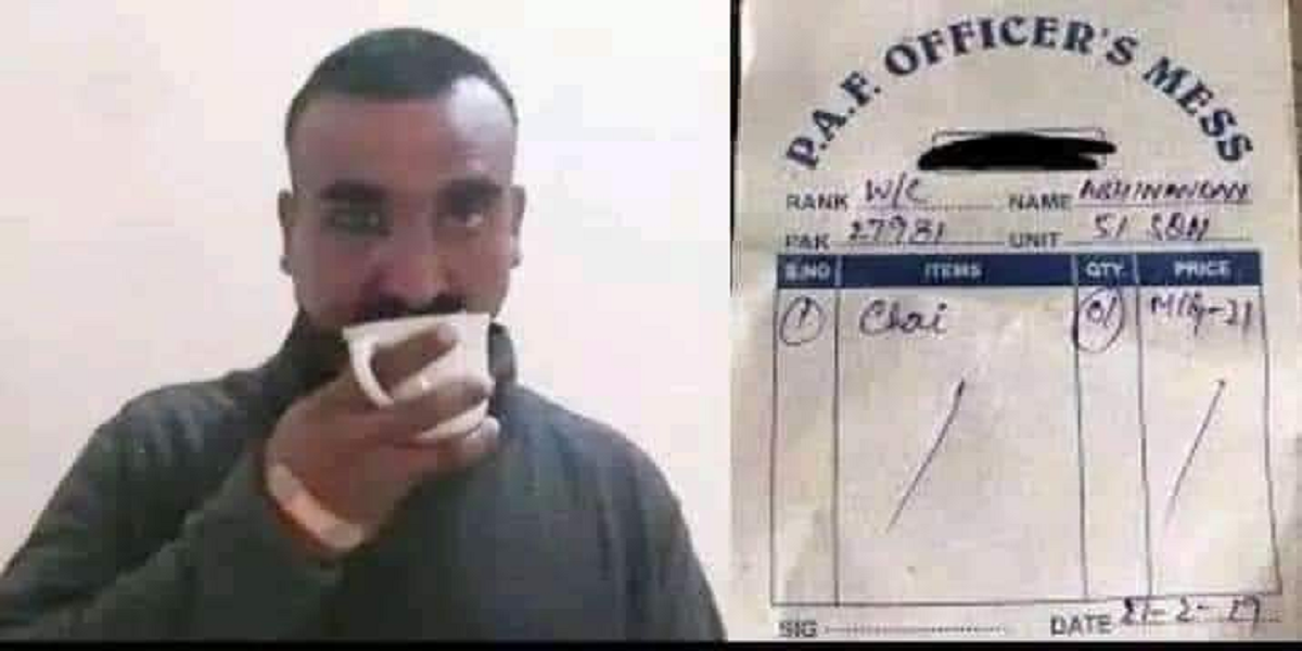 Tea party Abhinandan