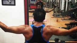 Wasim Akram gym