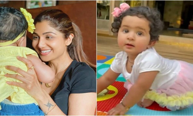 Shilpa Shetty shares an adorable video from her daughter’s first birthday