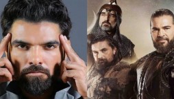 I have no issues with the Turkish series ‘Ertugrul Ghazi’, Yasir Hussain