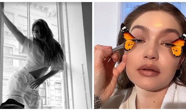 Gigi Hadid serves motherhood glow in her latest shoot