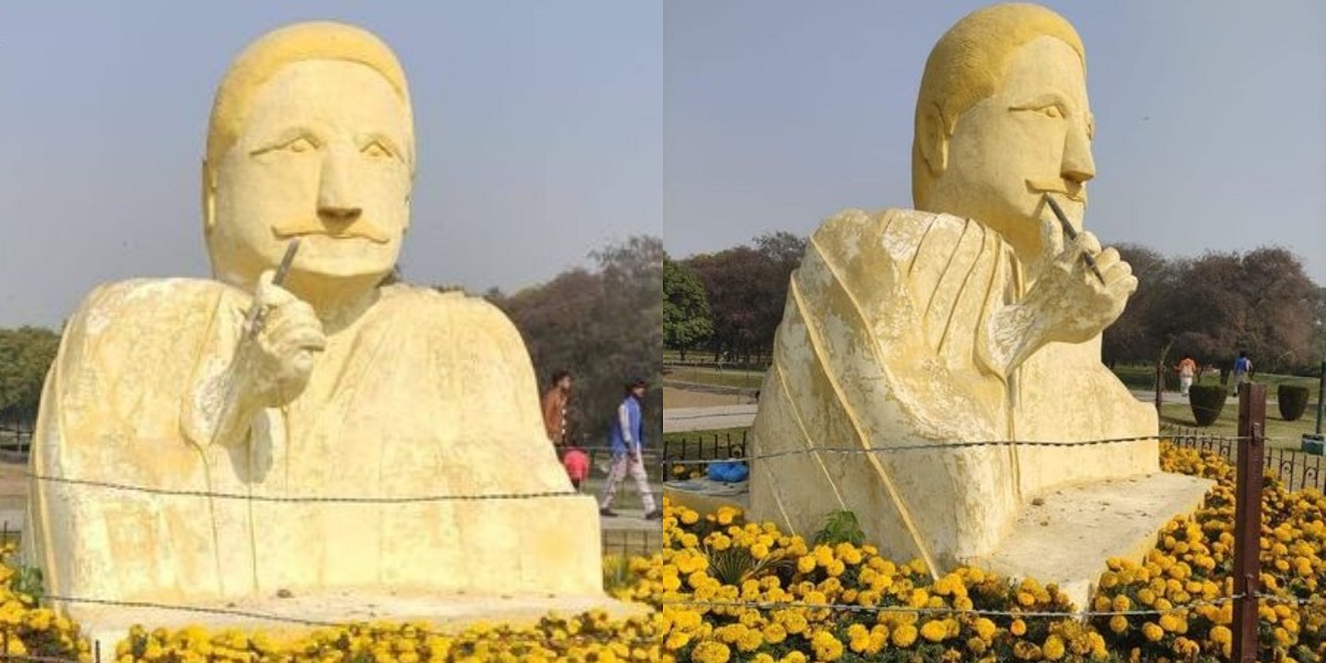 Allama Iqbal Sculpture