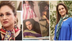 Bushra Ansari's silk scarves