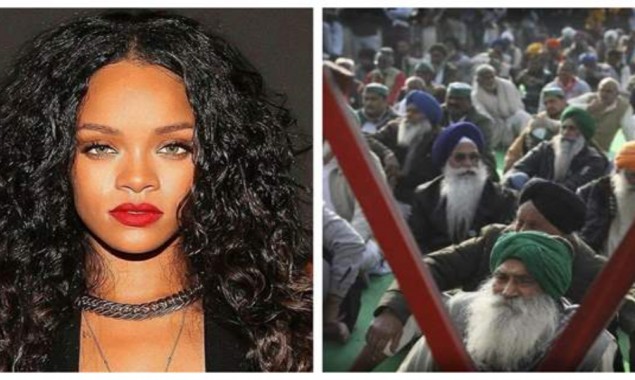 American singer Rihanna speaks in favor of Indian farmers