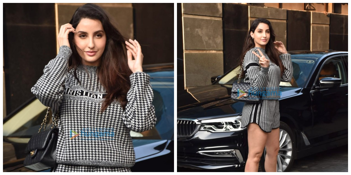 Nora Fatehi Chanel bag