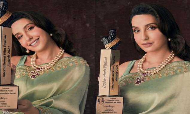Nora Fatehi achieves performer of the year award, see photos