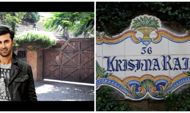 Ranbir and Alia go to see the construction work of Krishna Raj Home