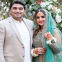 Nadia Khan has a sweet orange eating competition with husband