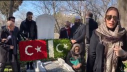 Adnan Siddiqui, Humayun Saeed & Reema Khan visit graveyard of Turk Lala Peshawari