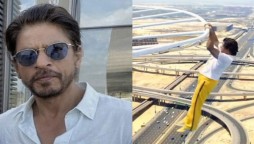 Shah Rukh Khan risked his life performing a stunt for a movie scene